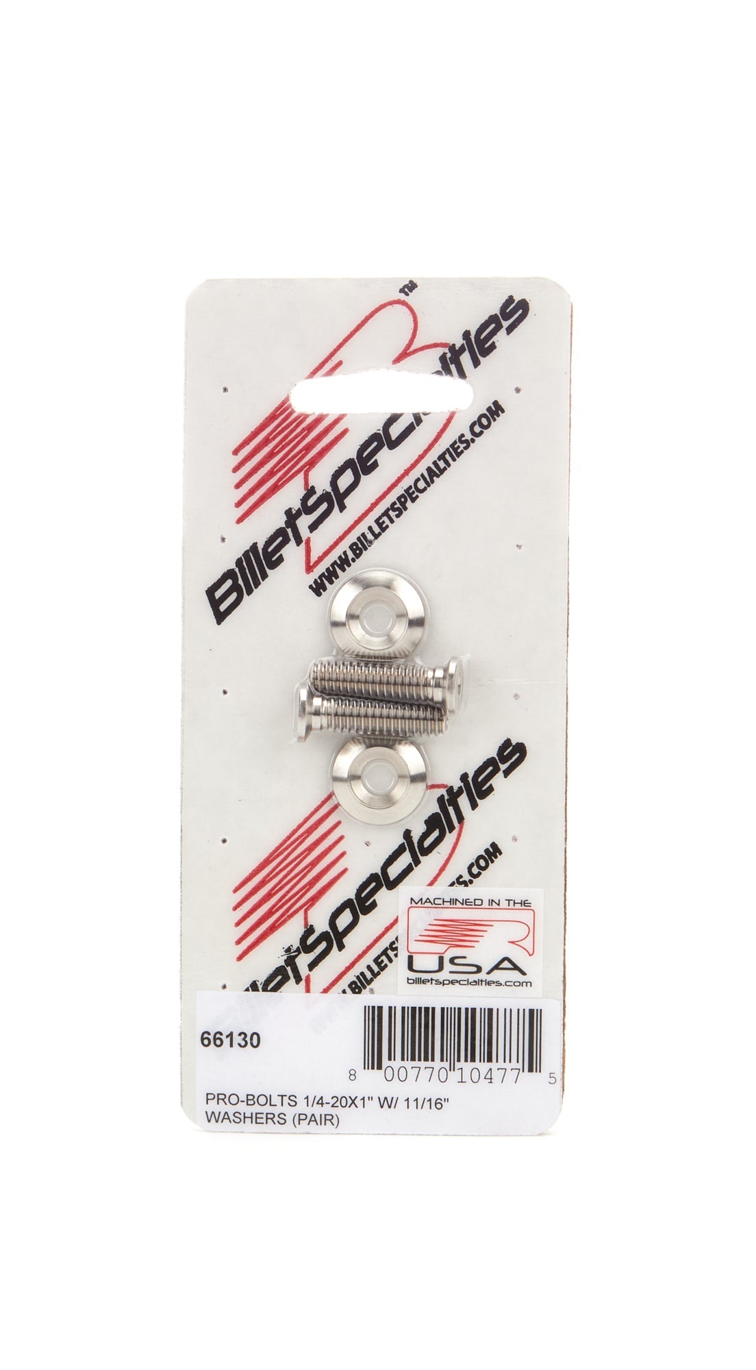 1/4 - 20 x 1in SS Bolts Pair - 704 Auto Parts