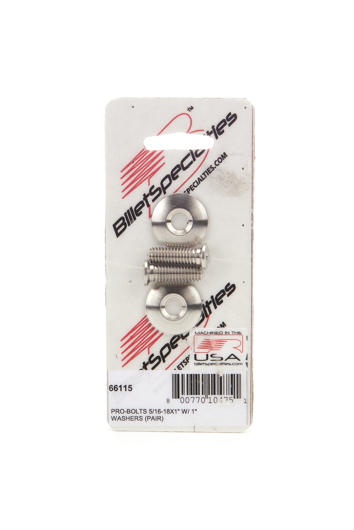 5/16 - 18 x 1in SS Bolts Pair - 704 Auto Parts