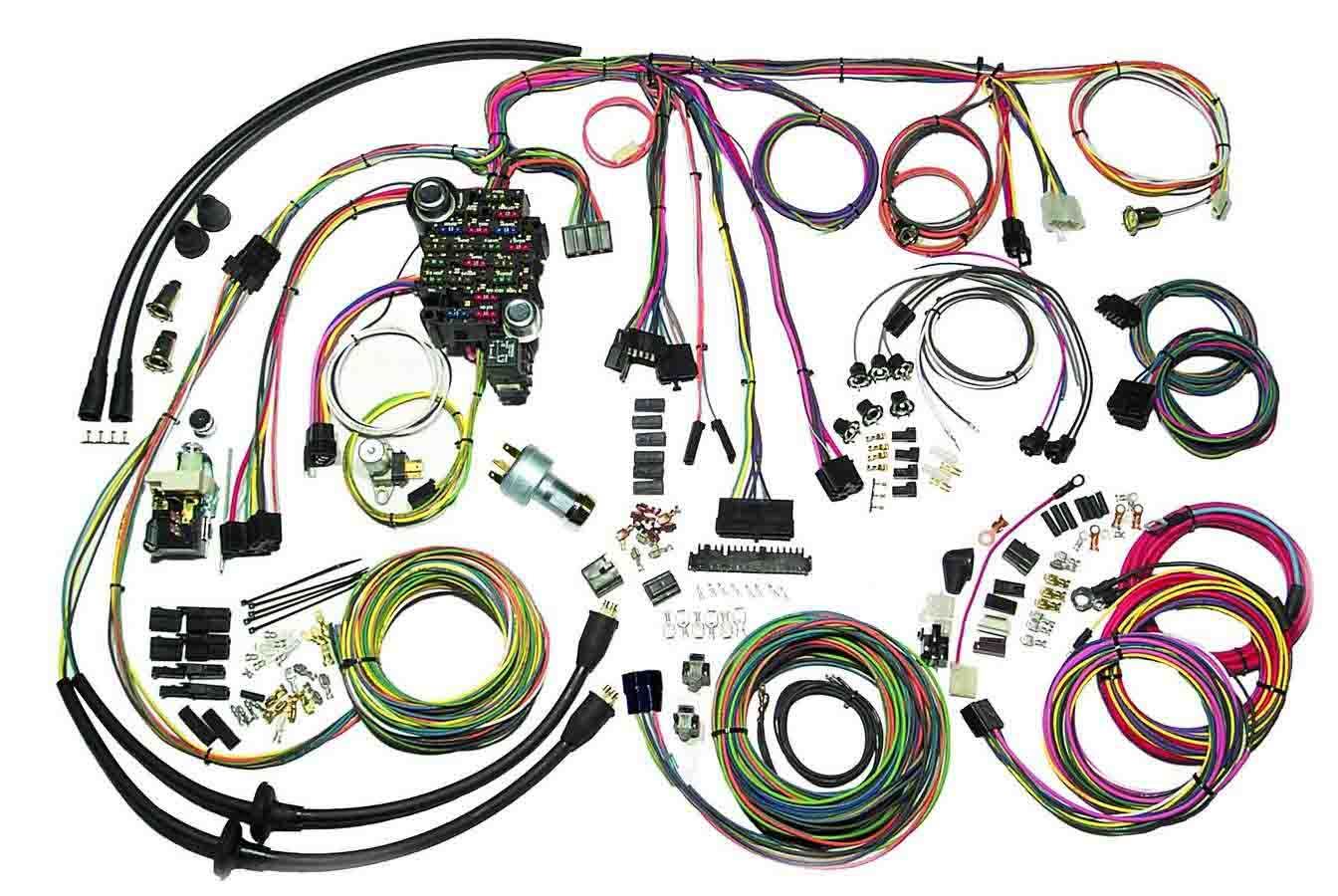 57 Chevy Classic Update Wiring System - 704 Auto Parts