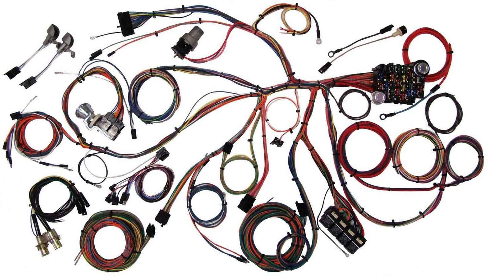 67 - 68 Mustang Wiring Harness - 704 Auto Parts