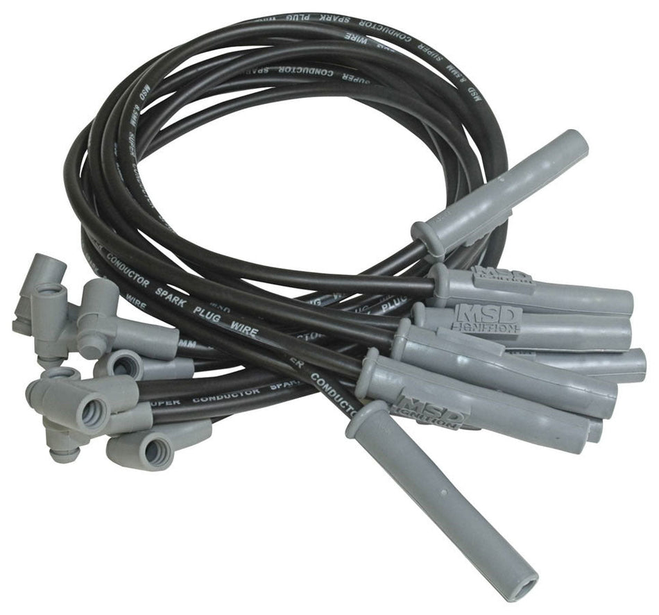 8.5MM Spark Plug Wire Set - Black - 704 Auto Parts