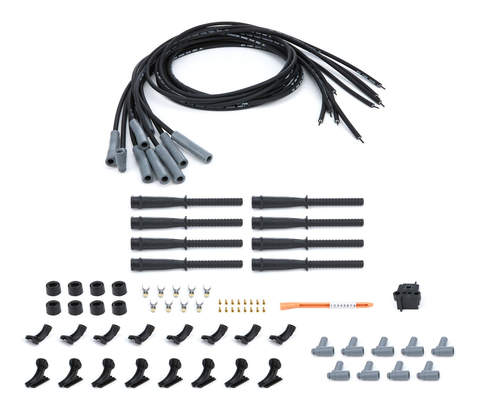 8.5MM Spark Plug Wire Set - Black - 704 Auto Parts