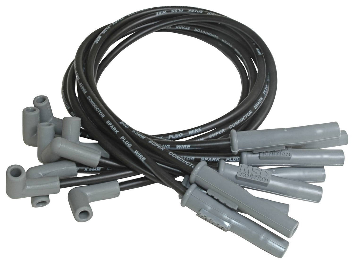 8.5MM Spark Plug Wire Set - Black - 704 Auto Parts