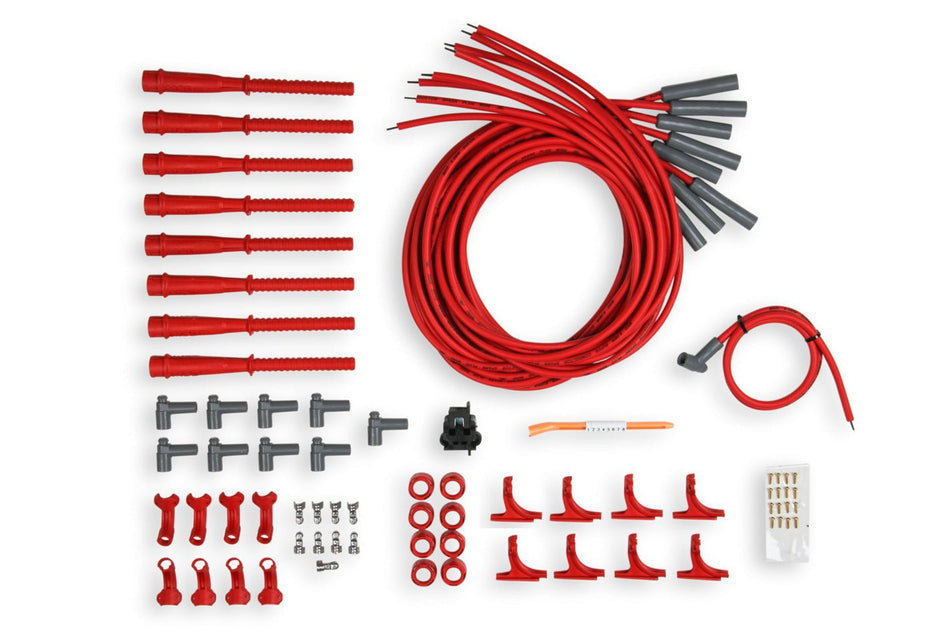 8.5MM Spark Plug Wire Set - Red - 704 Auto Parts