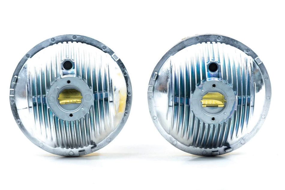 Retrobright Headlight LED 5.75in Round Each Housing Only - LFRB175