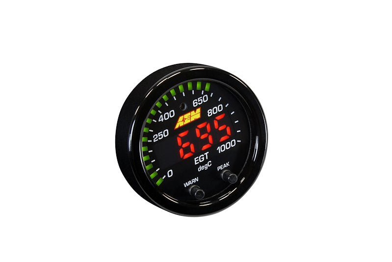 AEM Electronics X Series Exhaust Gas Temperature Gauge 30 - 0305 - 704 Auto Parts