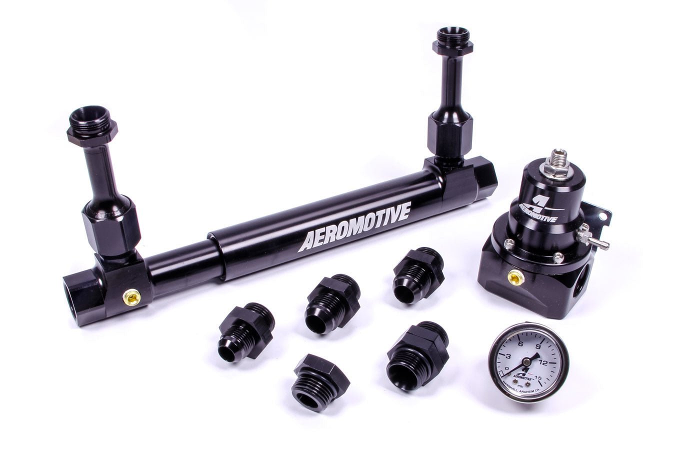 Aeromotive Adjustable Fuel Log w/ 13212 2 - Port Regulator 17248 - 704 Auto Parts