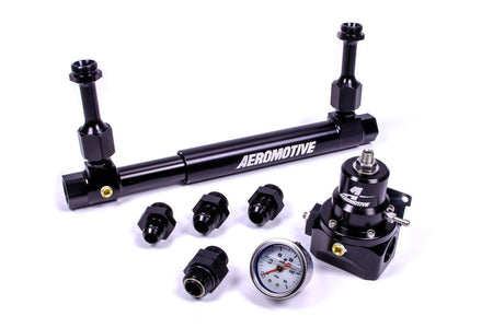 Aeromotive Adjustable Fuel Log w/ 13214 2 - Port Regulator 17249 - 704 Auto Parts