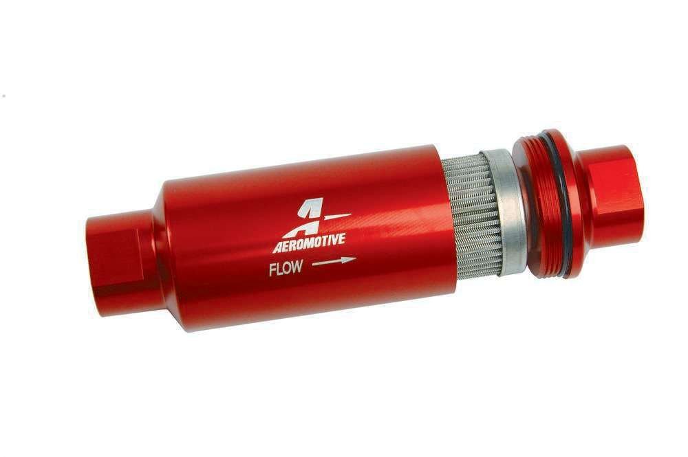 Aeromotive Fuel Filter w/100 - Micron S/S Element 12304 - 704 Auto Parts