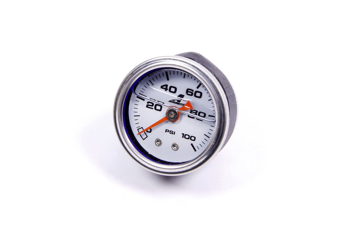 Aeromotive Fuel Pressure Gauge - 1.5in 0 - 100psi 15633 - 704 Auto Parts