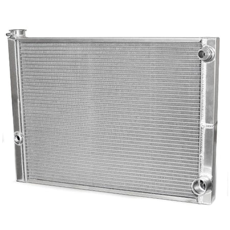 AFCO RACING Aluminum Radiator 19in x 27.5in Dual Pass - 80185NDP - U - 704 Auto Parts