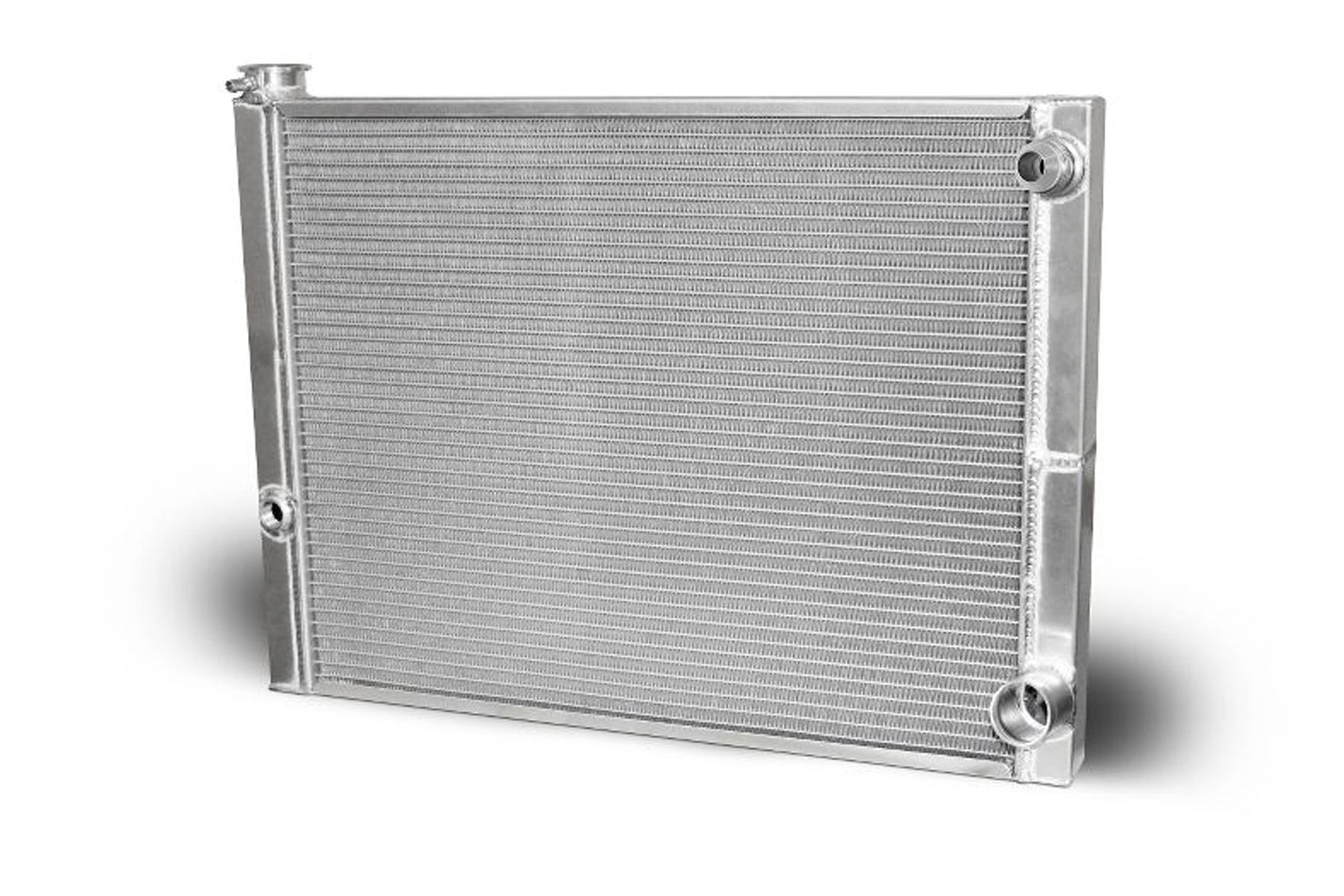 AFCO RACING Aluminum Radiator 20in x 27.5in Double Pass - 16an - 80185NDP - 16 - 704 Auto Parts