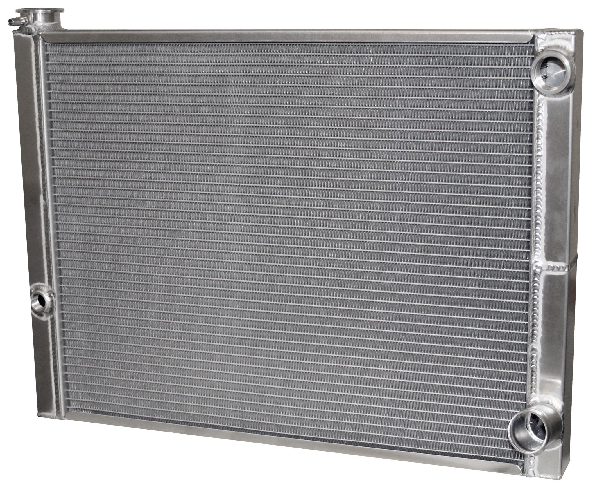 AFCO RACING Aluminum Radiator 26in x 19in DBL Chevy - 16an Inlet - 80184NDP - 16 - 704 Auto Parts