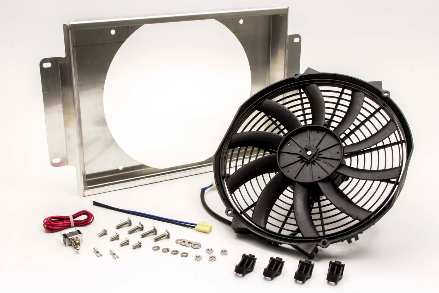 AFCO RACING Fan & Shroud Kit - 80104NFAN - 704 Auto Parts