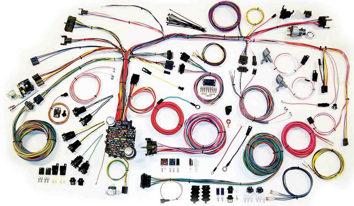 American Autowire Classic Update Wiring Harness Kit for 1967 - 68 Camaro - 704 Auto Parts