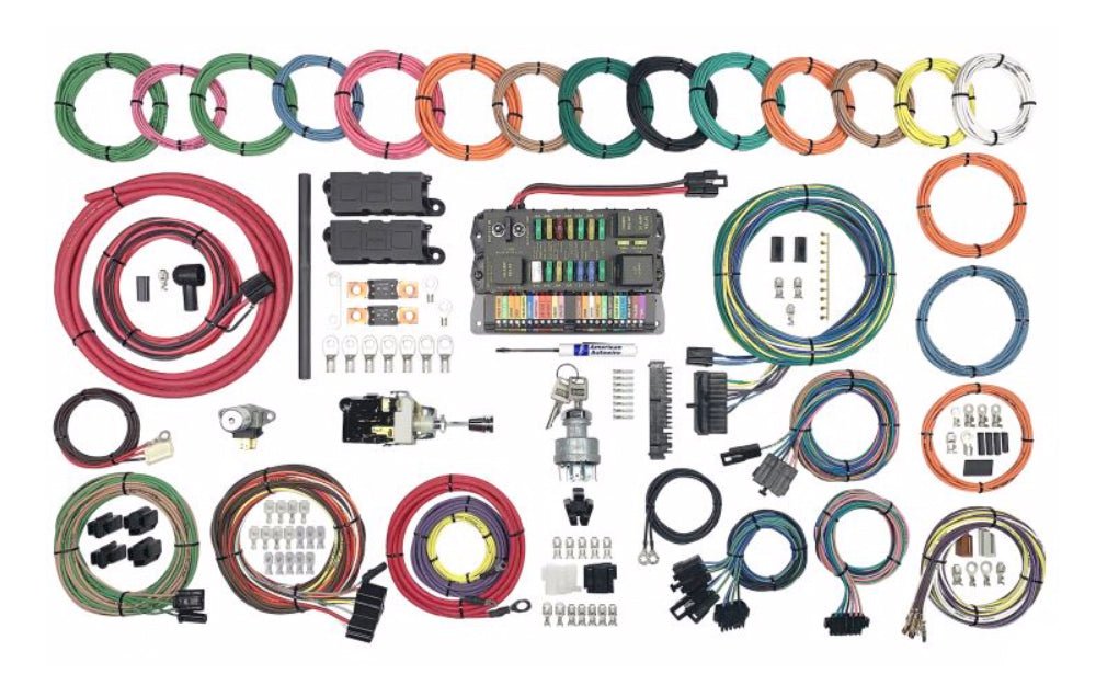 American Autowire Complete Highway 22 Plus Wiring Harness Kit - 704 Auto Parts