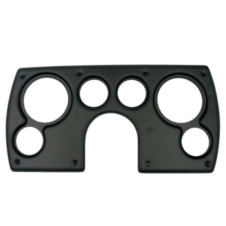 AutoMeter Camaro Dash Panel by GM: Direct Fit, Black, 4x 2 - 1/16" Holes, 2x 3 - 3/8" Holes - 704 Auto Parts