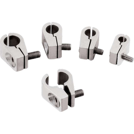 Billet Line Clamps 1/2in 4pcs - 704 Auto Parts