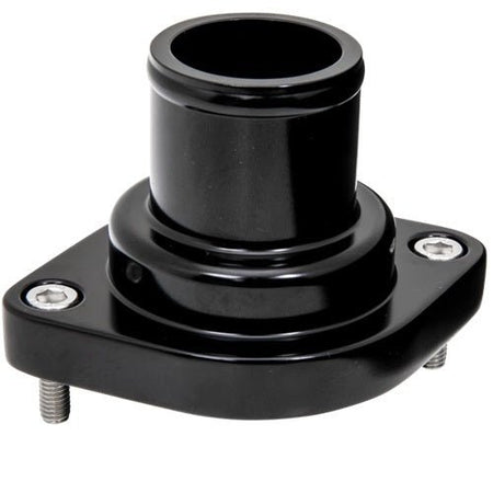 Billet Specialties LS - Series Thermostat Housing - Black Anodized Aluminum - 704 Auto Parts