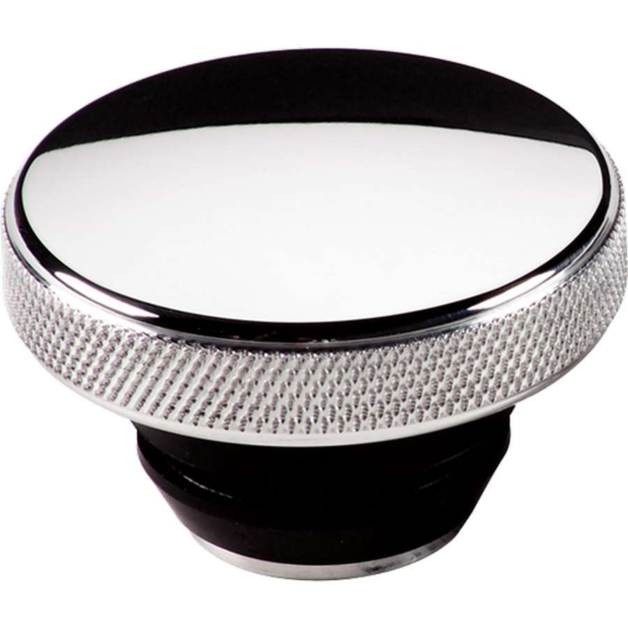 Billet Specialties Polished Push - On Oil Fill Cap - 1 - 1/4" Round Knurled Grip - 704 Auto Parts