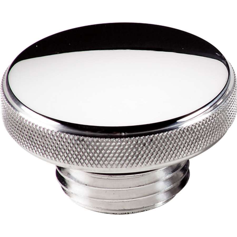 Billet Specialties Polished Screw - On Oil Fill Cap with Knurled Grip - 704 Auto Parts