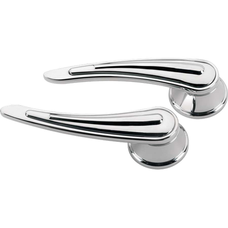 Billet Specialties Rail Style Door Handles - Polished Aluminum - For GM/Ford - 704 Auto Parts