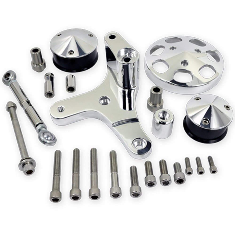 Billet Specialties Serpentine A/C Conversion Kit for Big Block Chevy - 704 Auto Parts