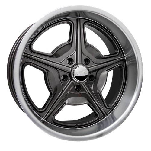 Billet Specialties Speedway Aluminum Wheel 18x8, 5x4.75 Bolt Pattern, Gray - 704 Auto Parts