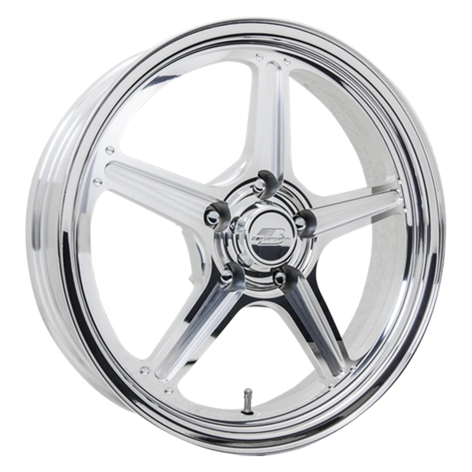 Billet Specialties Street Lite Wheel - 17x4.5in Aluminum, Polished Finish - 704 Auto Parts