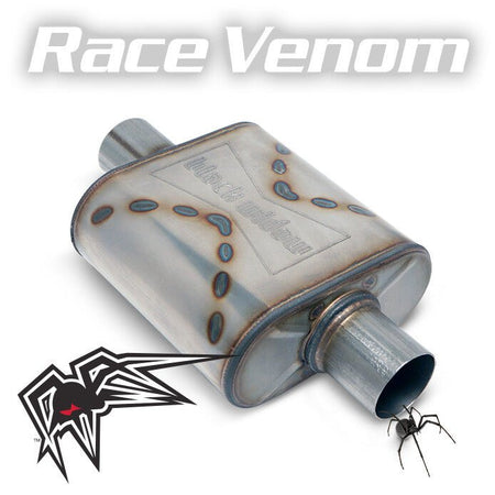 Black Widow Exhaust Race Venom Muffler BW0010 - C - 704 Auto Parts