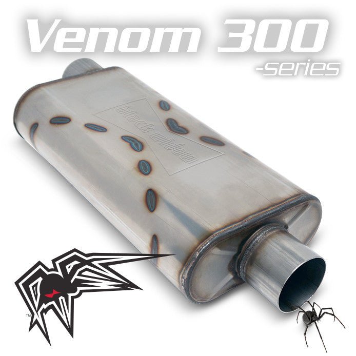 Black Widow Exhaust Venom 300 Series BW005 - P - 704 Auto Parts