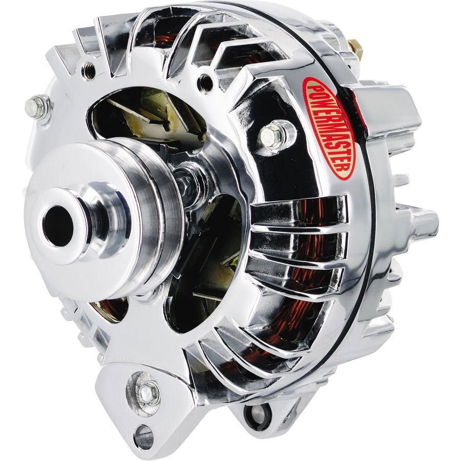 Chrome Mopar Alternator 95 Amp Double Pulley - 704 Auto Parts