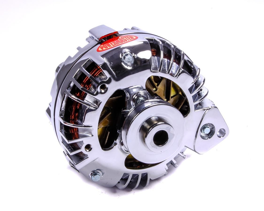 Chrome Mopar Alternator 95 Amp Single Pulley - 704 Auto Parts