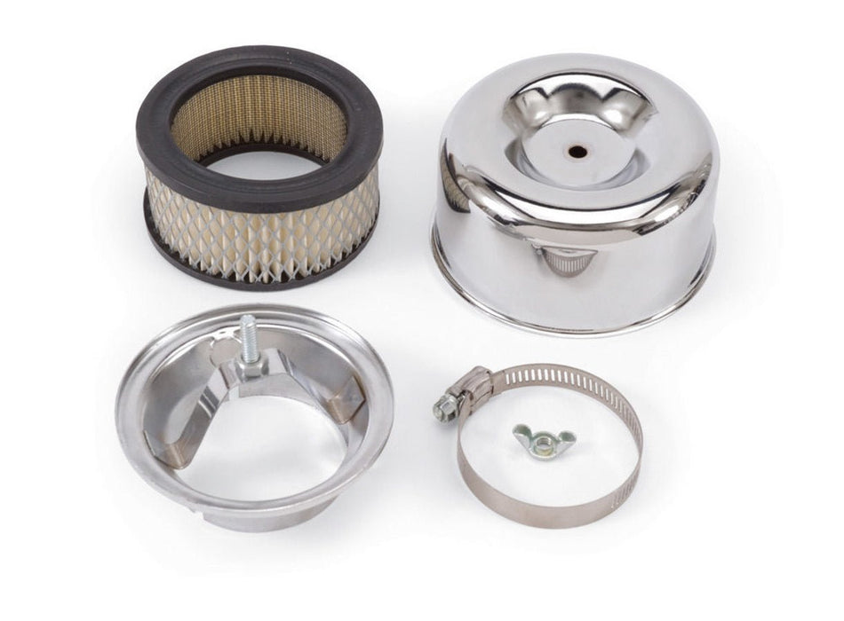 Chrome Round A/C - 94 2bbl. Carb - 704 Auto Parts