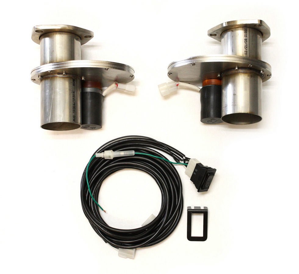 Doug's Headers Electric Exhaust Cut - Outs, 2.5 Inch, Bolt - On, Dual, 2023 Kit - 704 Auto Parts