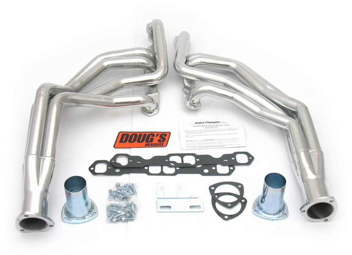 Doug's Headers Full Length Headers, 1.75 in Primary, Fits 1962 - 1967 Chevy II - 704 Auto Parts