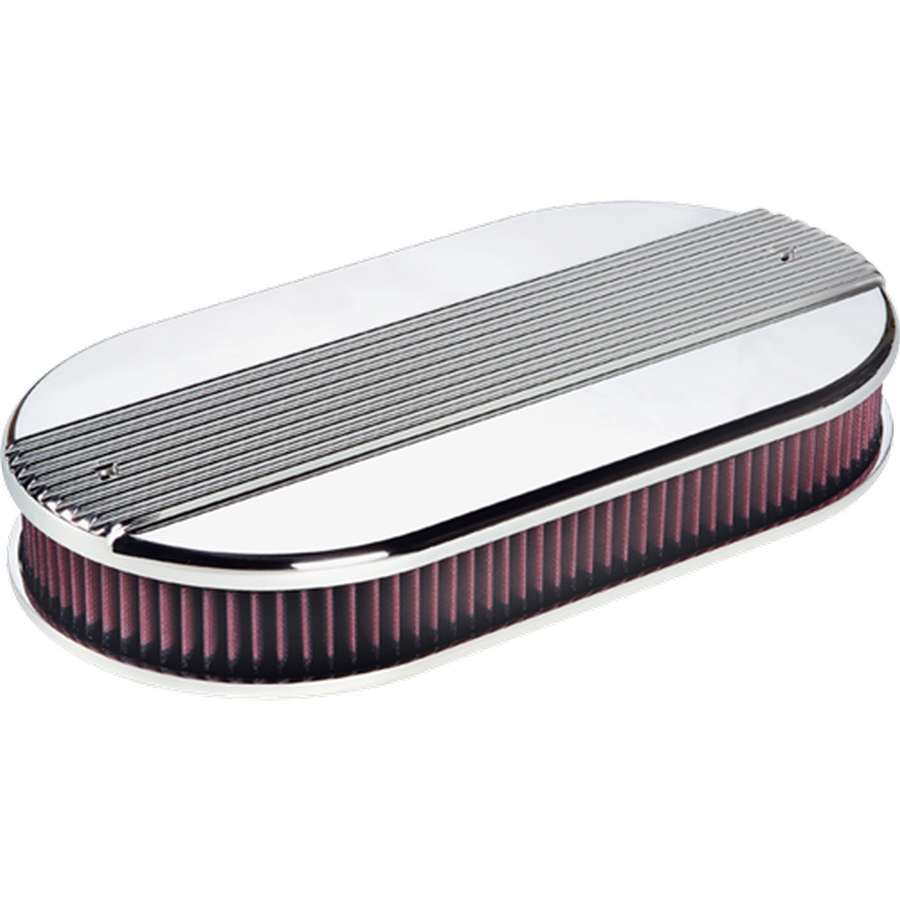 Dual Quad Ribbed Oval Air Cleaner - 704 Auto Parts