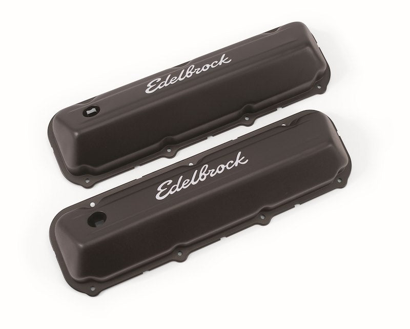 Edelbrock 4473 Valve Covers (Black) - 704 Auto Parts