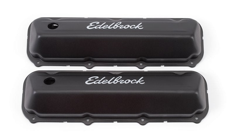 Edelbrock 4473 Valve Covers (Black) - 704 Auto Parts