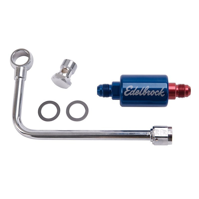 Edelbrock 8134 Fuel Line With Filter - 704 Auto Parts