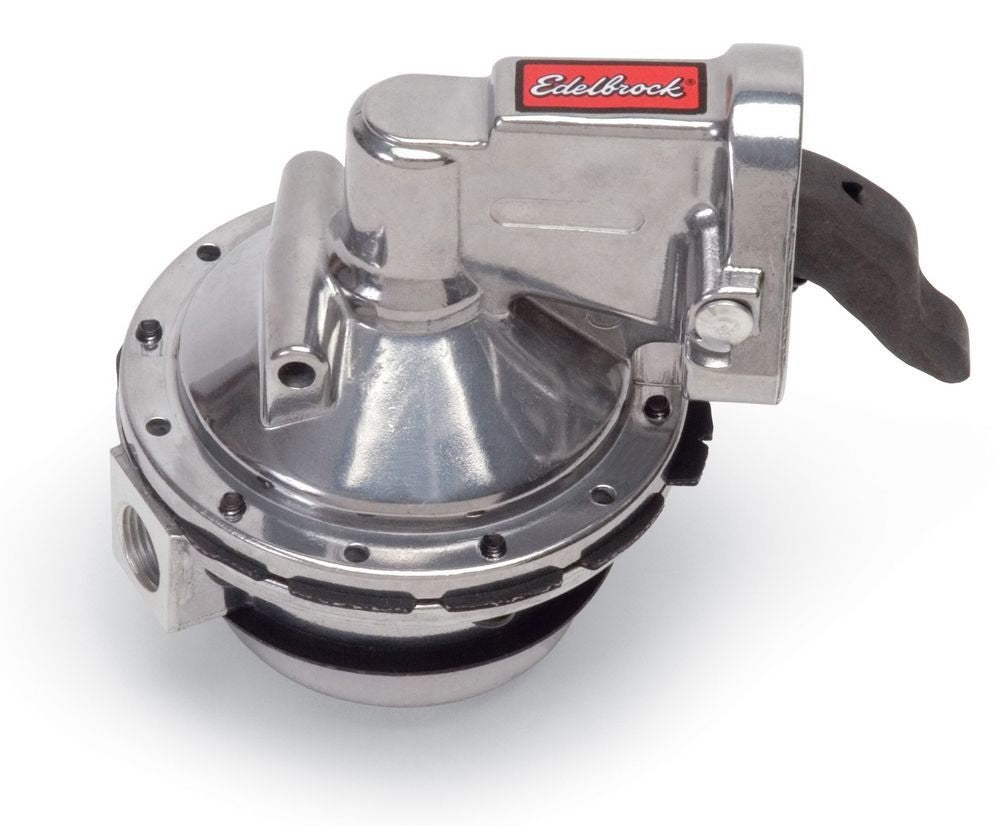 Edelbrock Victor Mechanical Fuel Pump, 130 GPH at 10 PSI, Small Block Chevy - 704 Auto Parts