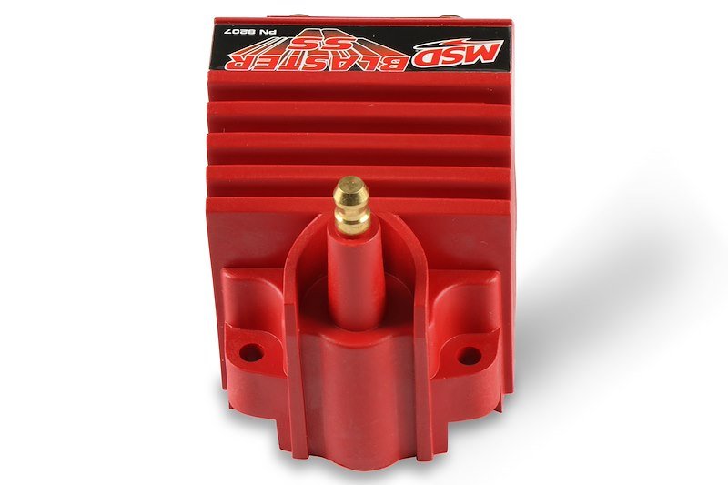 MSD Ignition 8207 Single Tower Ignition Coil (Red) - 704 Auto Parts