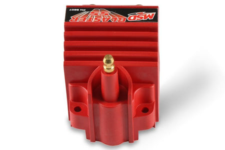 MSD Ignition 8207 Single Tower Ignition Coil (Red) - 704 Auto Parts