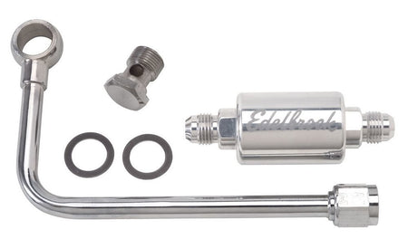 Polished Fuel Line & Filter Kit - 704 Auto Parts