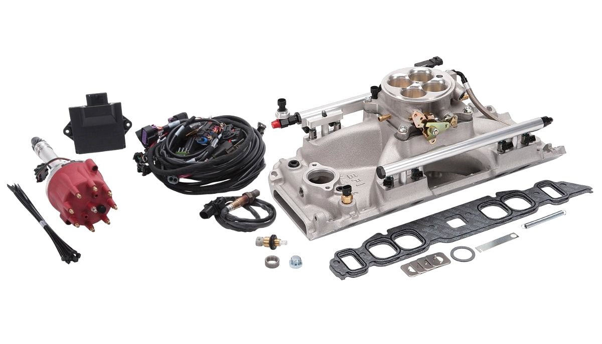 Pro - Flo 4 EFI Kit BBC w/Oval Ports 550 HP - 704 Auto Parts