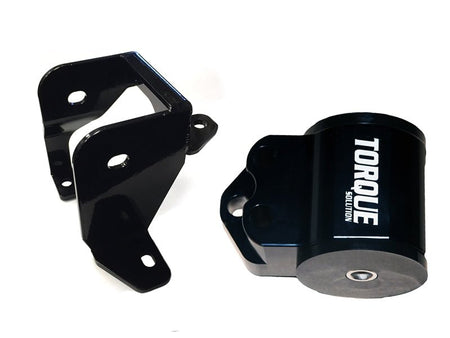 Torque Solution Billet Aluminum Left Engine Mount ( 3 Bolt ): Honda Civic 96 - 00 EK B or D - Series - 704 Auto Parts