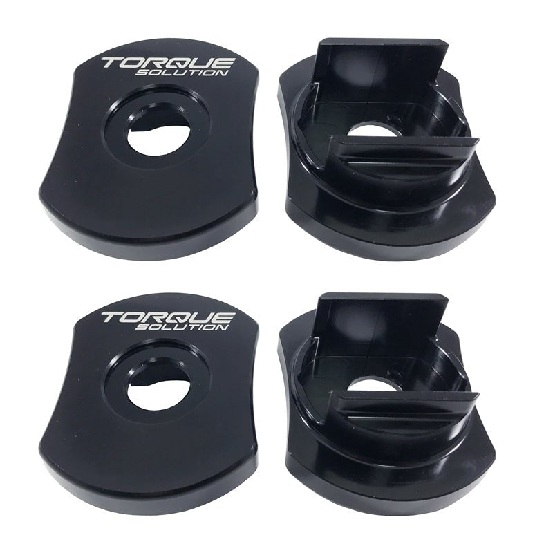 Torque Solution Billet Rear Subframe Inserts: VW Golf R MK7 - Audi A3/S3/RS3 Quattro 8V/8V.5, Audi TT/TTS/TTRS Quattro MK3 - 704 Auto Parts