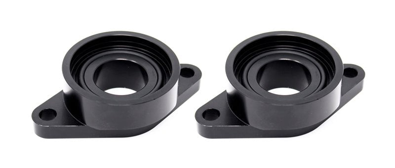 Torque Solution Billet Stock to HKS Blowoff Valve Adapter (Black): Nissan GTR R35 ALL - 704 Auto Parts