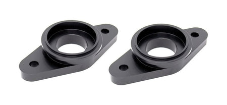 Torque Solution Billet Stock to Tial Blowoff Valve Adapter (Black): Nissan GTR R35 ALL - 704 Auto Parts