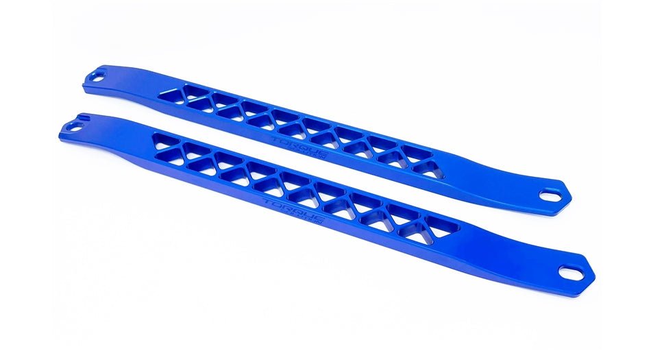 Torque Solution Billet Strut Cross Braces (Blue): Toyota GR Supra MKV A90 / A91 - 704 Auto Parts